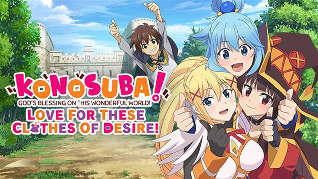 KONOSUBA Gods Blessing on this WF World-TENOKE