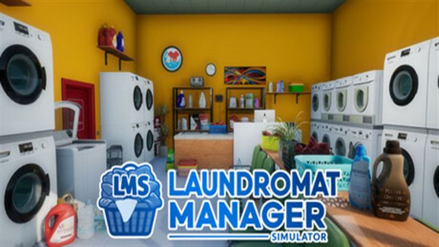 Laundromat Manager Simulator Early Access
