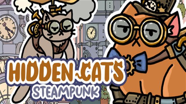 HIDDEN CATS 3 Steampunk-TENOKE